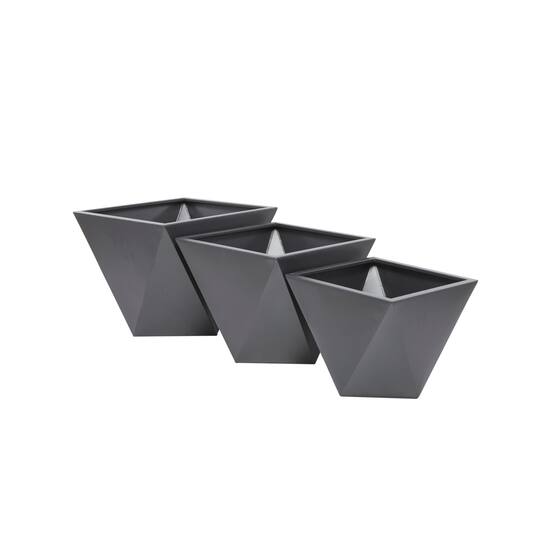 Modern Planter, Set of 3" 18", 16